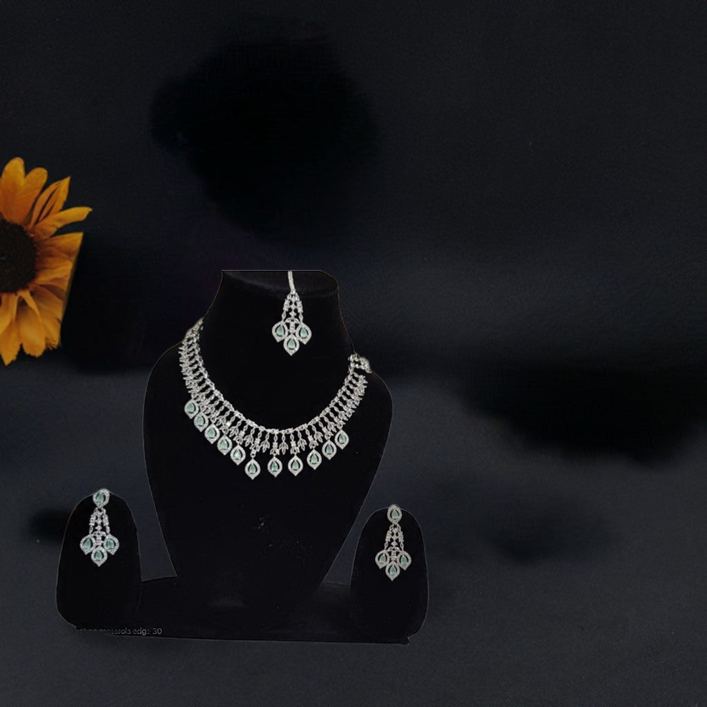 MINT GREEN AD NECKLACE - INSTAR JEWELLERY