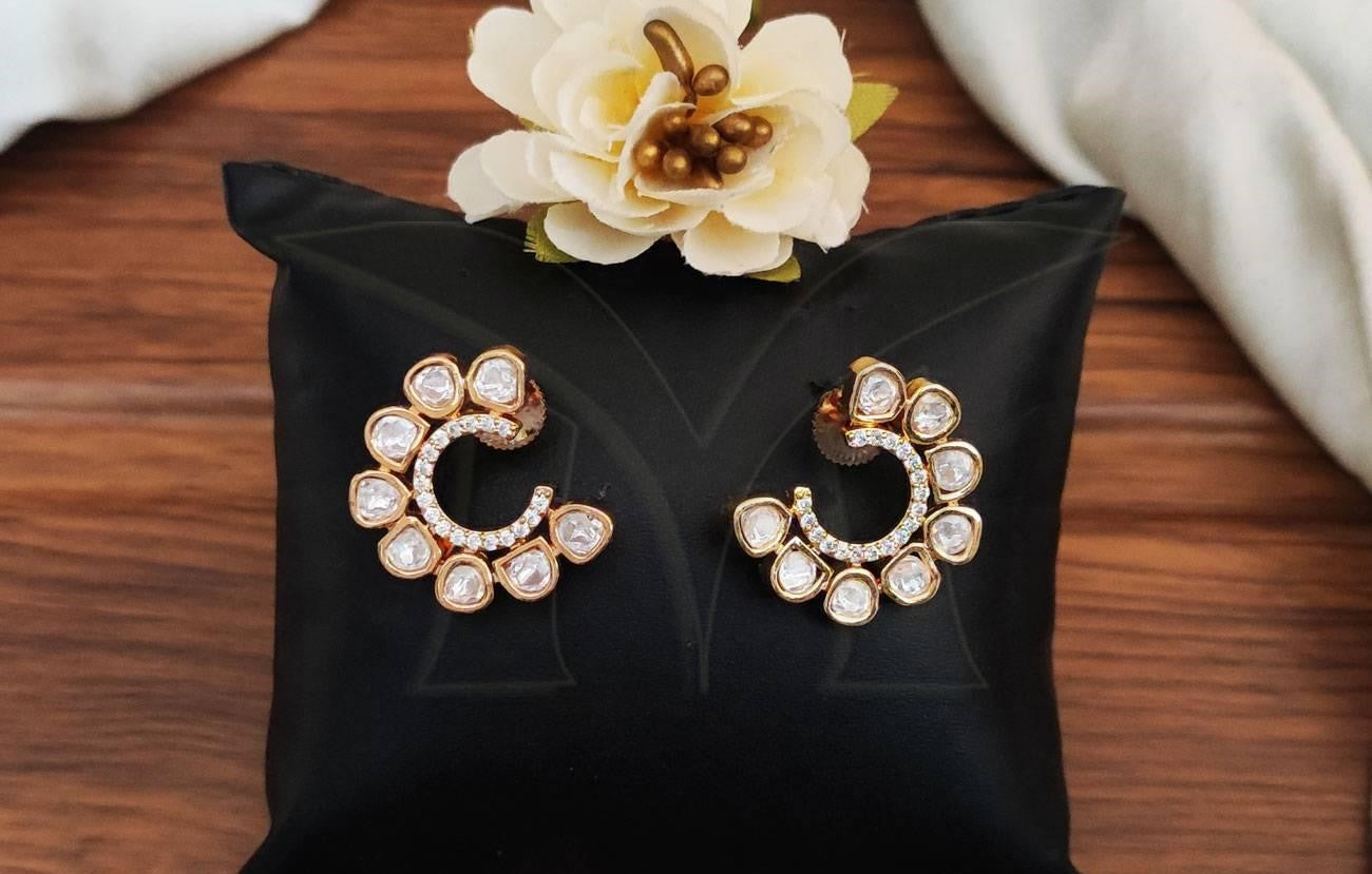 Buy Premium Indian jewellery|Antique Kundan Diamond & Oxidised Designs