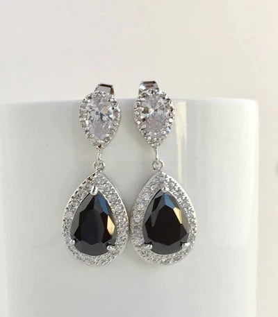 Blue AD Drop Earring