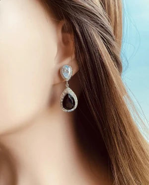 Blue AD Drop Earring