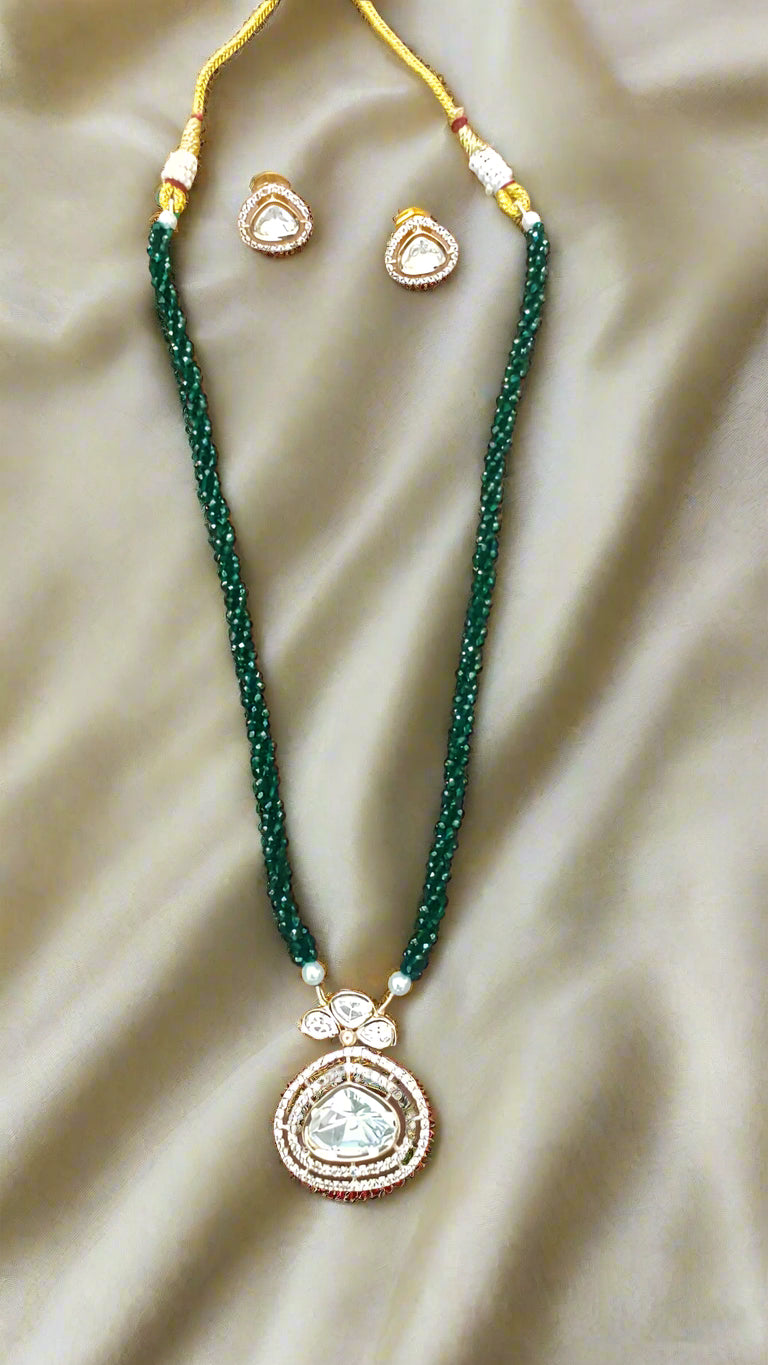 kundan jewellery necklace set - Instar Jewellery