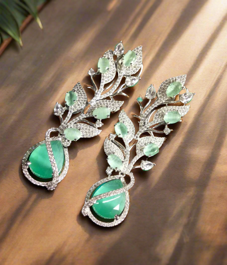 Dazzling AD Earrings