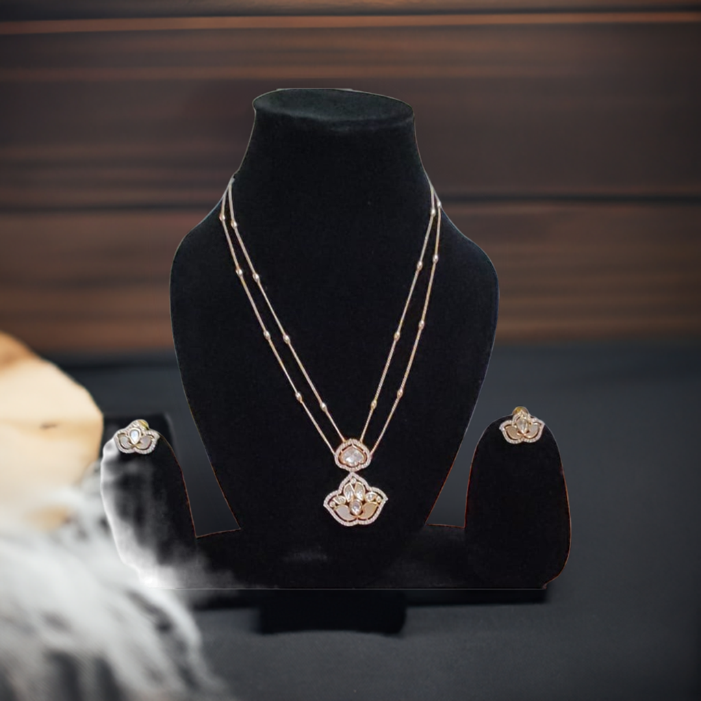 kundan jewellery necklace set - Instar Jewellery