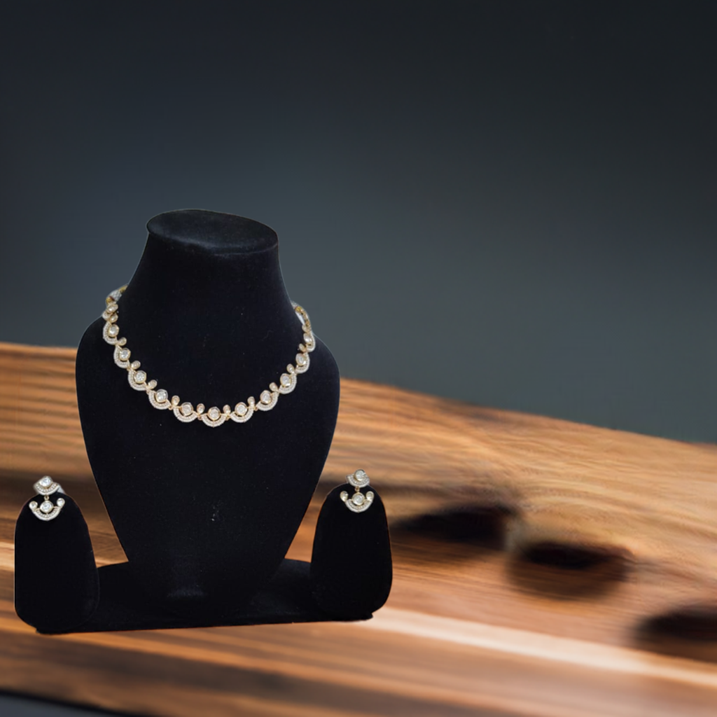 Kundan Jewellery Necklace Set - Instar Jewellery