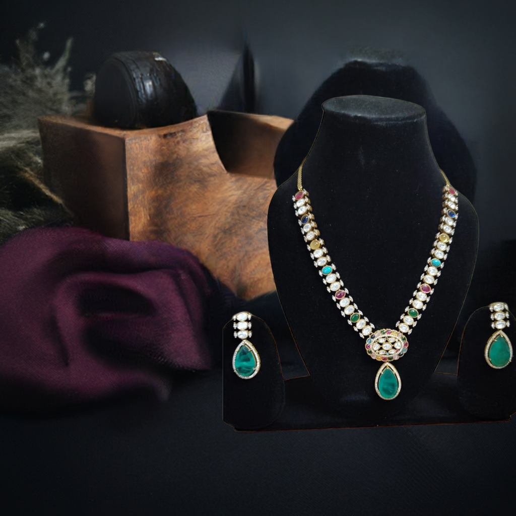 moissonite necklace - INSTAR JEWELLERY