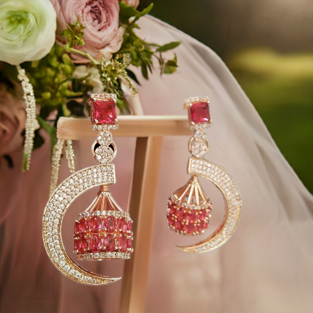 Exquisite AD Dangle Earrrings