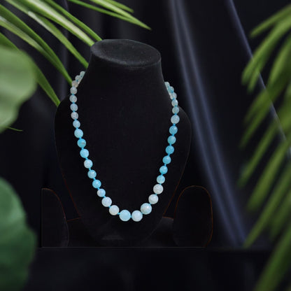 AQUA BLUE MALA - INSTAR JEWELLERY