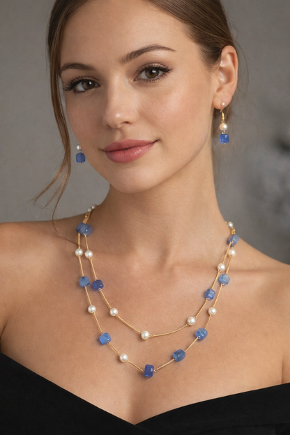 DOUBLE LAYERED NECKLACE