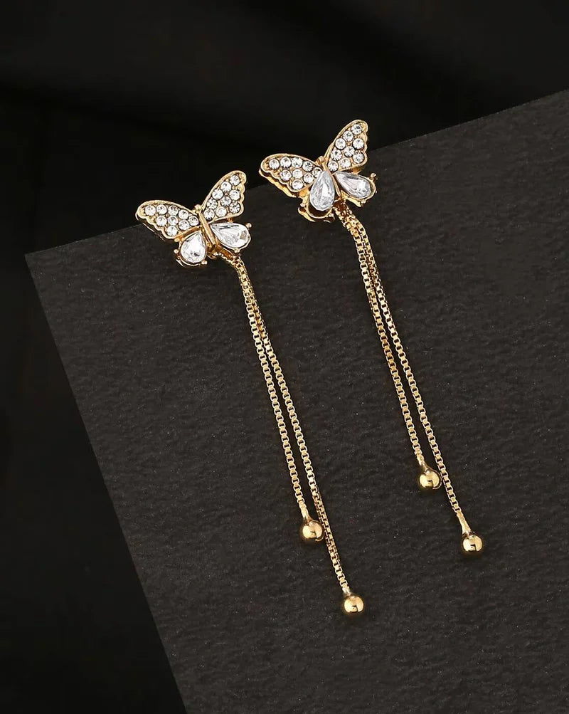Butterfly Tassel Earring