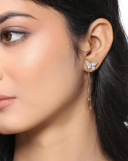 Butterfly Tassel Earring