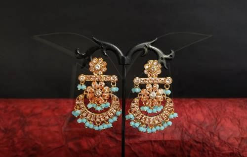 Stunning Feroza Ethnic Earring