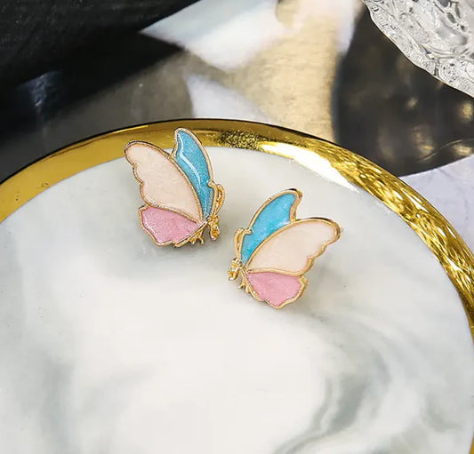 Butterfly Stud Earrings