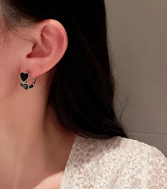 Heart Hoop Earring