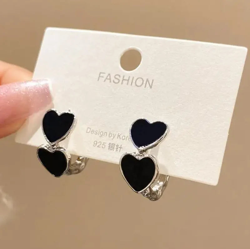 Heart Hoop Earring
