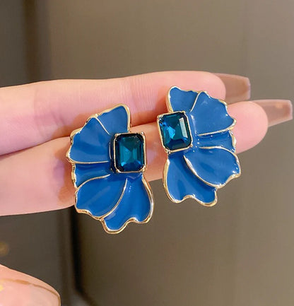 Flower Stud Earrings