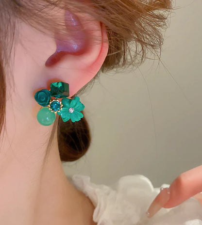 Flower Stud Earrings