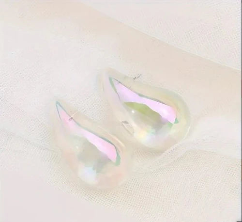 Tear Drop Stud Earrings
