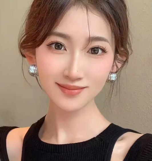 C Shape Hoop Earrings