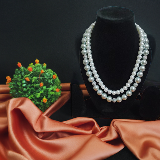 GREY PEARL NECKLACE