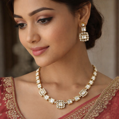 KUNDAN CHOKER SET