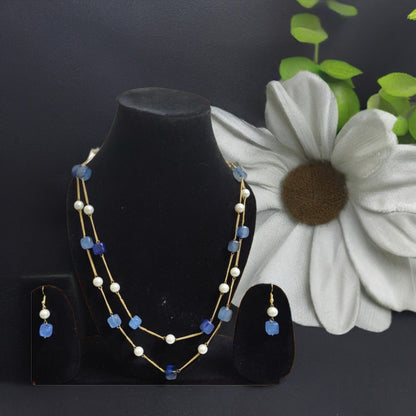 DOUBLE LAYERED NECKLACE - INSTAR JEWELLERY