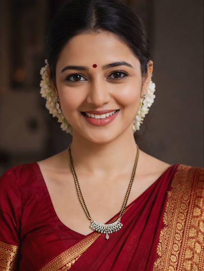 MANGALSUTRA- AMERICAN DIAMOND