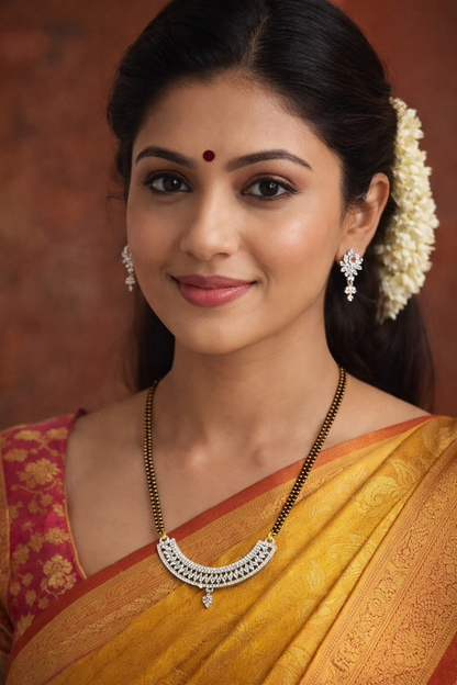 MANGALSUTRA-AMERICAN DIAMOND