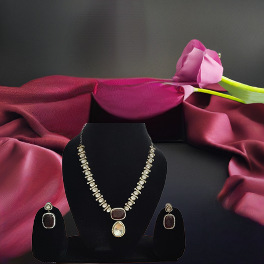 MOISSONITE NECLACE SET