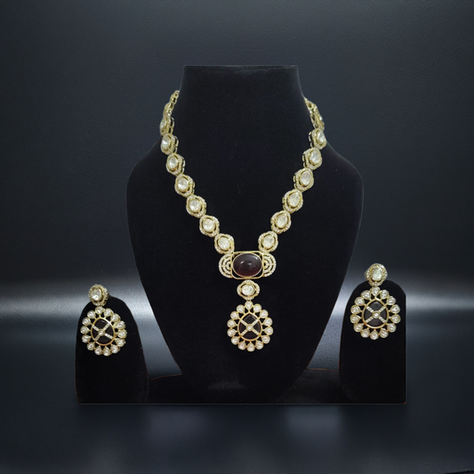 Moissonite Necklace Set