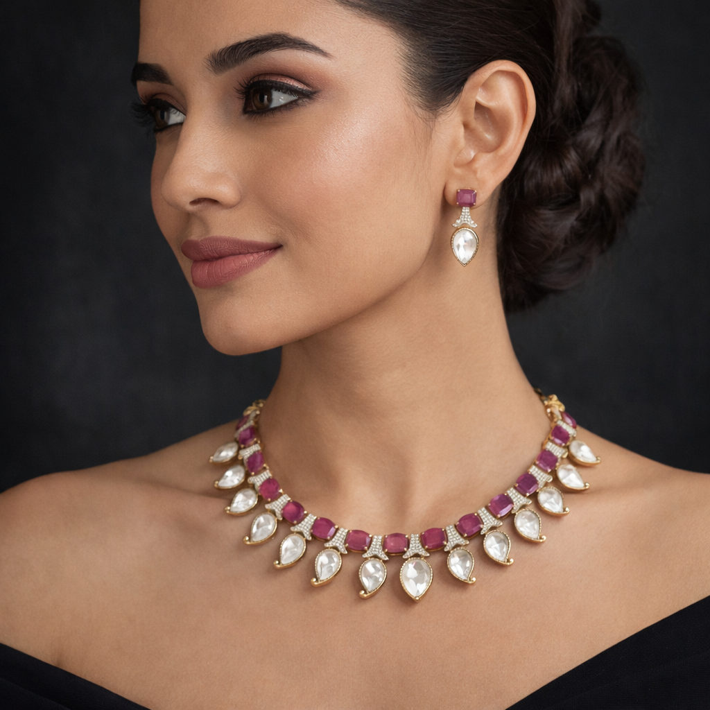 WEDDING NECKLACE SET