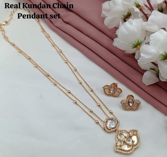 kundan jewellery necklace set - Instar Jewellery
