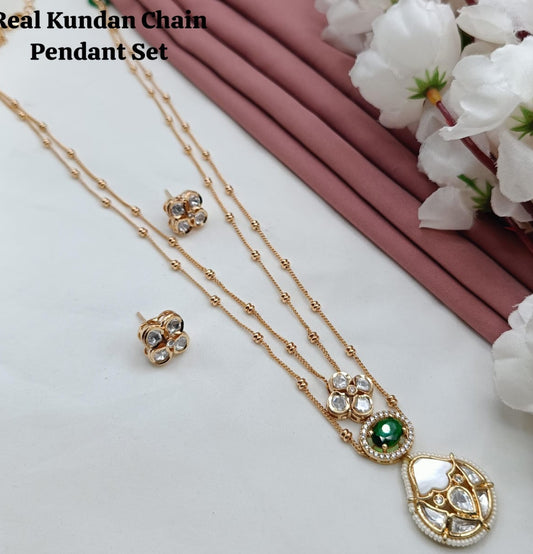 kundan jewellery necklace set - Instar Jewellery

