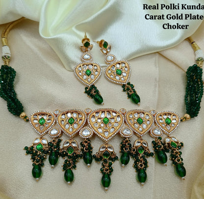 kundan jewellery necklace set - Instar Jewellery
