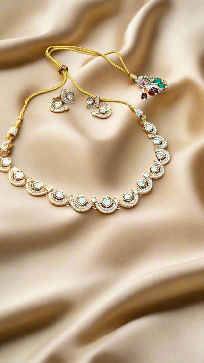Kundan Jewellery Necklace Set - Instar Jewellery