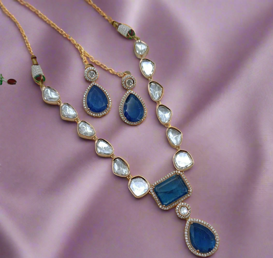 kundan jewellery necklace set - Instar Jewellery
