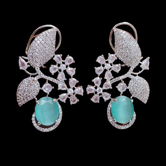 Sea Blue AD Earring