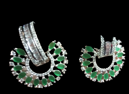 Glistening AD Dangle Earrings