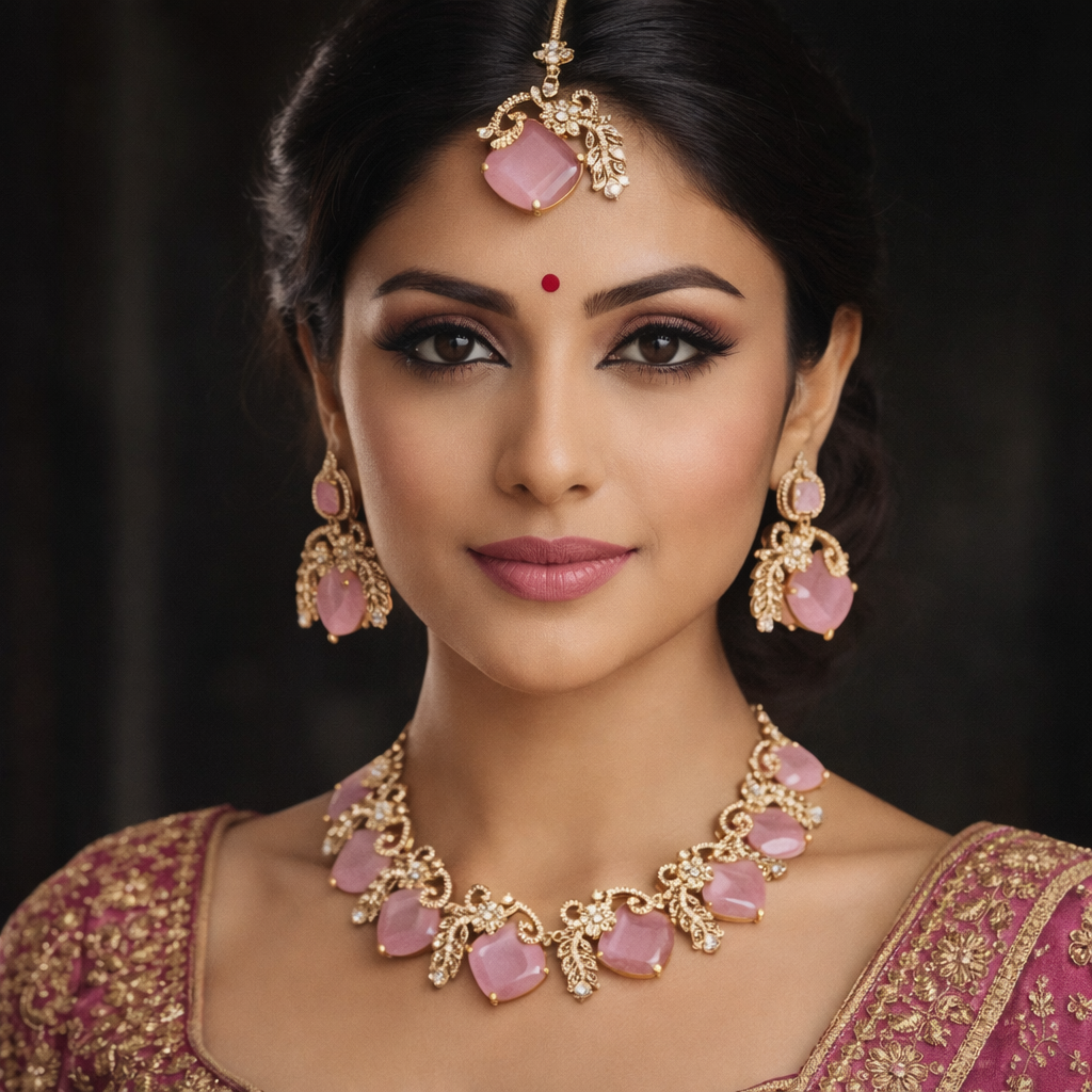 AD BABY PINK NECKLACE